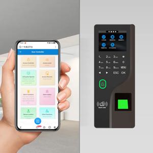2.4 지문 출석 소프트웨어 APP 클라우드 비밀번호 RFID 액세스 제어 지문 스캐너 직원 지문 출석