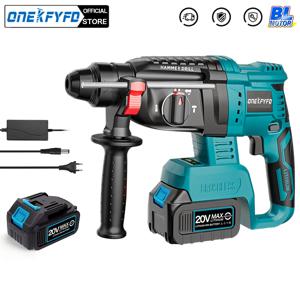 3 in 1 브러시리스 임팩트 해머 21V 무선 해머 드릴 기능 다기능 철강 콘크리트 목재 Makita 18V 배터리용