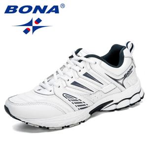 BONA 남성용 통기성 운동화, 야외 운동화, 편안한 스포츠 신발, 인기 있는 새로운 디자인 스타일, 무료 배송