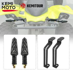 KEMIMOTO ATV LED 브레이크 회전 신호등 키트 Yamaha Raptor 700 700R YFZ450/450R/450X for Harley for Suzuki