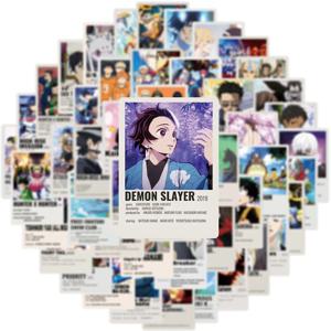 10/30/50pcs 타이탄 스티커에 믹스 애니메이션 Jujutsu Kaisen 공격 만화 데칼 어린이 장난감 노트북 자동차 전화 자전거 장식 스티커