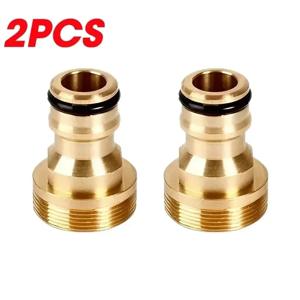 1/2/5PCS 유니버설 탭 주방 어댑터 황동 수도꼭지 급수 정원 도구 탭 커넥터 믹서 호스 어댑터 분지 피팅