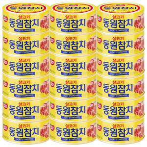 동원 살코기 참치 100g×18개 통조림 참치캔