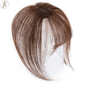 TESS Natural Hair Bangs 3D 프린지 10g 인간의 머리카락 보이지 않는 클립 헤어 익스텐션 템플 헤어 클립 여성용 Natural Bangs