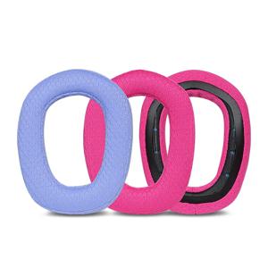 Logitech G435 Bluetooth 무선 게임용 헤드셋 이어패드, 이어머프, 헤드폰 이어패드 메시 패브릭용 교체 이어패드