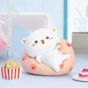 Mitao 고양이 2 시즌 행운의 고양이 저렴한 귀여운 고양이 블라인드 박스 장난감 블라인드 가방 만화 그림 인형 어린이 생일 크리스마스 선물