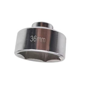 36mm 오일 필터 렌치 카트리지 스타일 하우징 캐니스터 캡 오일 필터 렌치를 제거하는 36mm 로우 프로파일 소켓 도구