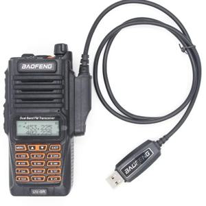 BaoFeng UV-9R Pro UV9R Plus GT-3WP UV-5S 방수 워키 토키 용 방수 USB 프로그래밍 케이블 드라이버 CD