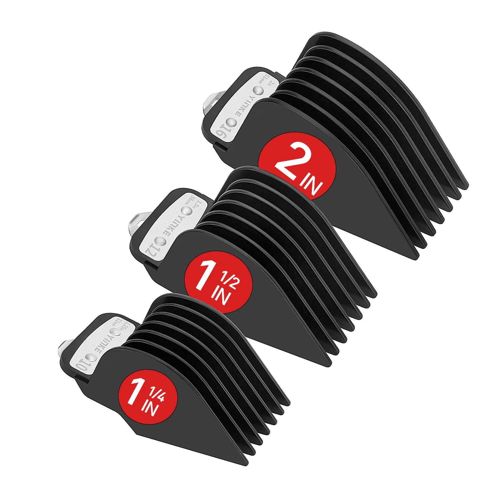Yinke 대형 제한 빗 32mm 38mm 51mm Wahl 헤어 클리퍼 가드 이발소 커팅 가이드 빗 전기 클리퍼 액세서리