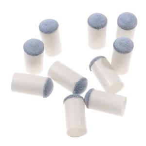 10PCS 9/10/12/13mm 플라스틱 당구 큐 스파우트 헤드 프로텍터 풀 레크리에이션 교체 당구 스누커 액세서리