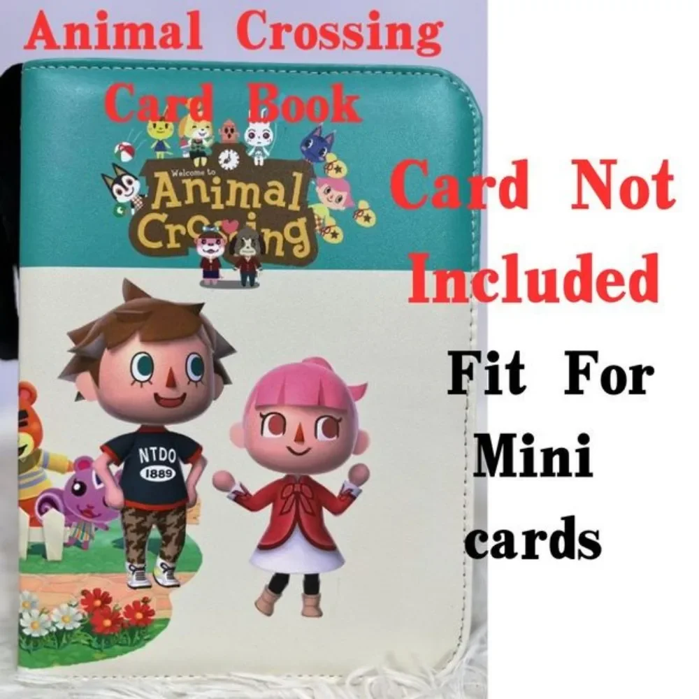 520 카드 위치 홀더 보관 26 페이지 Amiibo 카드 컬렉션 파일 Animal Crossing Zleda 게임 절묘한 카드 도서