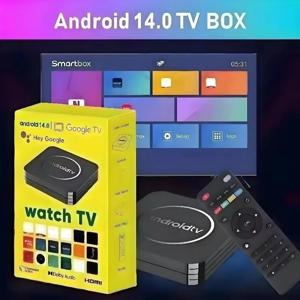 Q3 안드로이드 14 TV 박스 8K 셋톱 박스 Allwinner H3 HD 4K 2.4G Wifi 4GB 64GB 스마트 스트리밍 미디어 플레이어 Google Play Youtube