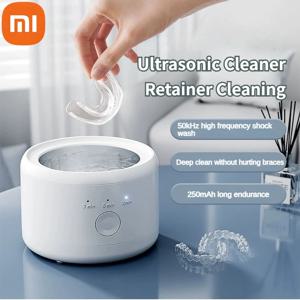 Xiaomi 초음파 교정기 청소 기계 다기능 보이지 않는 리테이너 틀니 기계 보석 고주파 클리너