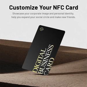 디지털 비즈니스 NFC 비접촉식 소셜 인식 카드 NFC 명함 빠른 판독 Ntag 215 NFC 카드