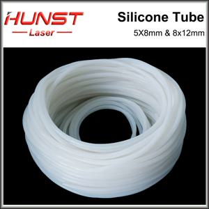 HUNST 실리콘 튜브 5x8mm 8x12mm 물 파이프 유연한 호스, 물 센서 및 물 펌프 및 물 냉각기 및 CO2 레이저 튜브.