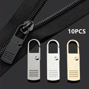 5/10PCS 인스턴트 지퍼 유니버설 인스턴트 수정 지퍼 수리 키트 교체 우편 슬라이더 치아 구조 DIY 바느질을위한 새로운 디자인