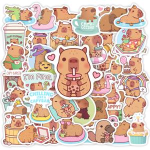 기니피그 스티커 Kawaii 만화 재미 있은 어린이 애니메이션 귀여운 애완 동물 동물 DIY 스케치 선물 전화 노트북 Scrapbooking 방수