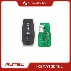 1PCS Autel IKEYAT004CL AT004CL 유니버설 스마트 키 4 버튼 AUTEL 스마트 키 KM100 IM508 IM608 용 Autel 스마트 키