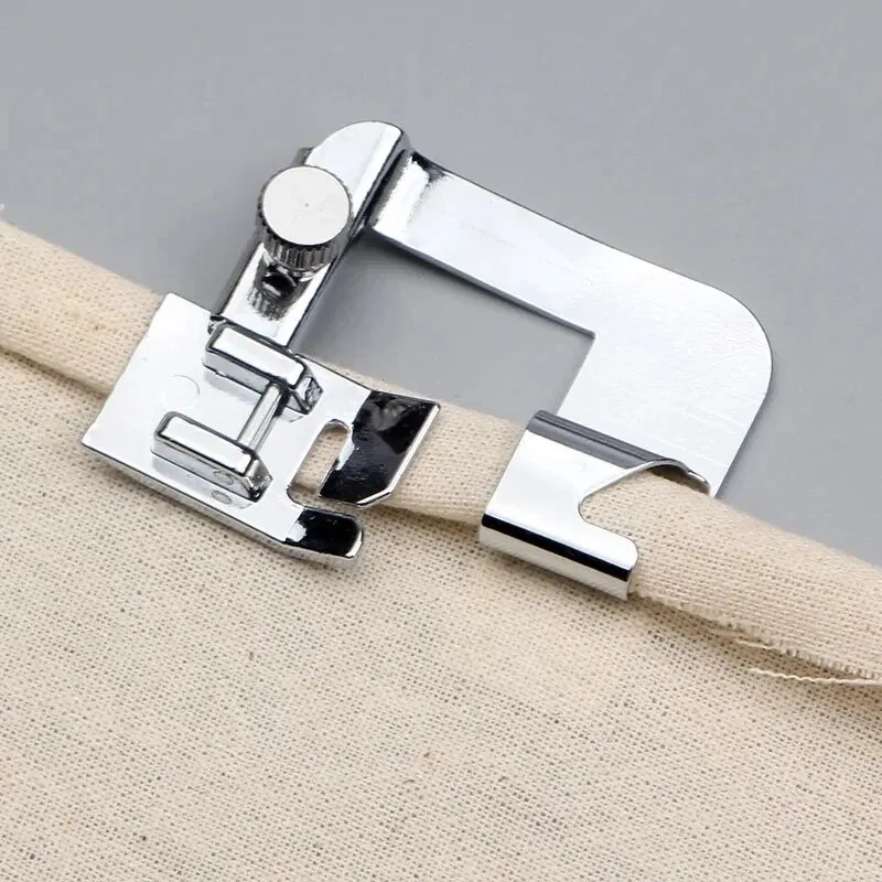 가정용 다기능 재봉틀 발 프레스 밑단 발, 9mm, 13mm, 19mm, 25mm