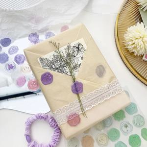 18pcs, 빈티지 왁스 인감 스탬프 스티커, DIY Scrapbooking 저널 플래너 장식 편지지 봉투 씰링 태그