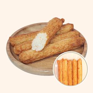 [산아푸드] 오리지널 수제 어묵바 5개입 핫바 캠핑 술안주 아이 간식