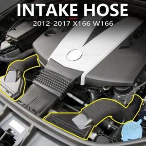 2012-2017 X166 W166 메르세데스-벤츠 GL350 ML350 GLS350d 공기 청정기 흡입 호스 덕트 튜브 파이프 OEM: 6420948797 6420948897