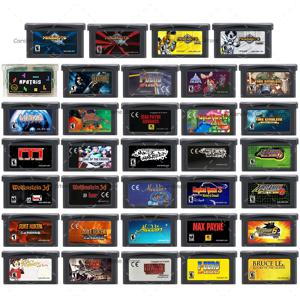 GBA 게임 카트리지 32 비트 비디오 게임 콘솔 카드 Metabee Rokusho F-Zero Wolfenstein 3D Celeste Duke Sacred Echoes