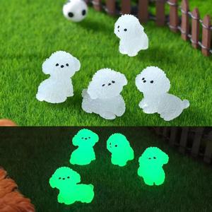 4 개/대 발광 3D 귀여운 강아지 신발 매력 나막신과 샌들에 대 한 DIY 장식 완벽한 휴일 크리스마스 선물 신발 액세서리
