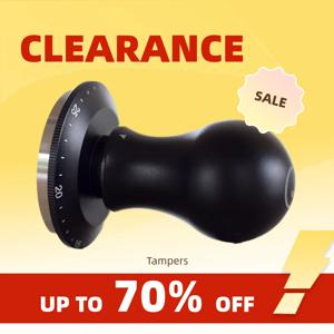Clearance_2023NEW 디자인 Jaffee 커피 탬퍼 조정 및 압력 편차 없음 조정 용이 디지털 표시판 58.5mm f