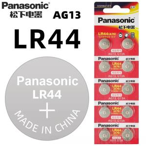 파나소닉 2-50PCS AG13 배터리 A76 LR44 357 SR1154 SR44 LR 44 1.5V 알카라인 배터리 시계 계산기 장난감 버튼 코인 셀