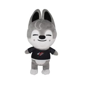 Skzoo 스트레이 키즈 봉제 장난감, 늑대 짱 만화 인형, 동물 봉제 인형, 귀여운 동행, 어린이 성인 팬 선물, 20cm