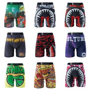 ETHIKA 1Pcs 섹시한 남자 속옷 복서 통기성 수영 남자 속옷 플러스 사이즈 S-3XL 남성 트렁크 남자 팬티 복서 팬티