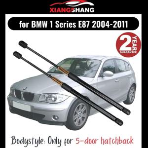 BMW 1 시리즈 (E87) 5 도어 해치백 2004-2011 용 2pcs 후면 테일 게이트 댐퍼 스프링 트렁크 부츠 가스 스트럿츠 리프트 지원