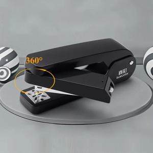 360도 회전 스테이플러 비즈니스 사무용품 학교 교실 제본 용품 스테이플러 25매 용지 용량