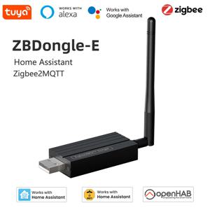 투야 지그비 3.0 USB 동글 플러스-E 오픈 소스 무선 허브 (홈 어시스턴트 OpenHAB, Zigbee2MQTT, ZHA USB 게이트웨이 동글 스틱)