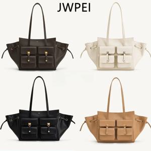 JW PEI 포켓 백 Linda 핸드 헬드 토트 백 여성 대용량 틈새 하이 엔드 싱글 숄더 겨드랑이 가방