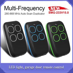 다중 주파수 280 ~ 868 Mhz 433Mhz 433.92MHz 범용 원격 제어 차고 명령 고정 가변 코드 게이트 키 체인 클론