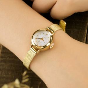 새로운 럭셔리 여성 시계 캐주얼 석영 손목 시계 팔찌 시계 스테인레스 스틸 Reloj Para Mujer Relogios Feminino 손목시계
