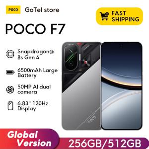 【월드 프리미어】POCO F7 5G 글로벌 버전 스냅드래곤 ®   8세대 4 NFC 6.83인치 1.5K AMOLED 디스플레이 50MP 카메라 OIS 6500mAh 스마트폰