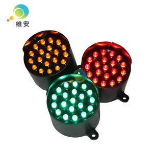 노란색 LED 픽셀 클러스터 신호등 교체, 고휘도 도매 가격, DC12V 또는 DC24V, 52mm 직경