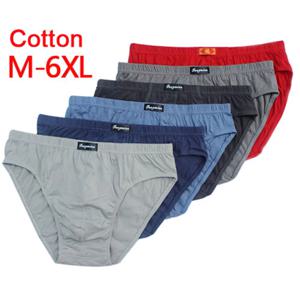 100% 코튼 남성 팬티 플러스 사이즈 남성 속옷 팬티 5XL/6XL 남성 통기성 팬티 솔리드 섹시한 편안한 반바지