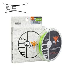 킹덤 마이크로 플라이 100M 150M 브레이드 PE 낚싯줄 4가닥 0.2 # /0.4 # /0.6 #   9-12LB 원거리 캐스팅 거리 슈퍼 강하고 강함