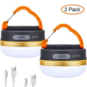 10W 높은 전력 캠핑 랜턴 텐트 램프 1200mah USB 충전식 휴대용 캠핑 조명 야외 하이킹 밤 교수형 램프