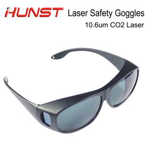 HUNST CO2 레이저 안전 안경 OD6+ 마킹 절단기 부품 10600nm 보호 안경 고글