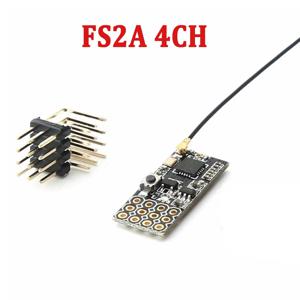 Flysky i6 i6X i6S / FS-i6 FS-i6X FS-i6S 송신기용 FS2A 4CH AFHDS 2A 미니 호환 수신기 PWM 출력