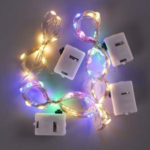 10/5Pcs LED 요정 조명 3 모드 배터리 전원 갈 랜드 빛 홈 침실 정원 생일 웨딩 파티 부활절 장식
