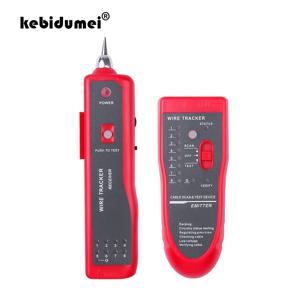 Kebidumei 이더넷 LAN 네트워크 케이블 테스터 RJ11 RJ45 Cat5 Cat6 전화선 추적기 추적기 토너 감지기 라인 파인더