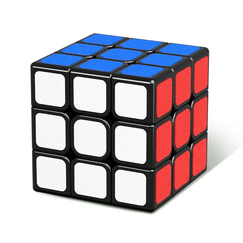SENGSO 매직 큐브 3x3 프로스트 질감 스티커, 매직 큐브 교육용 장난감, 어린이 퍼즐 장난감, 대회 큐브용 지정
