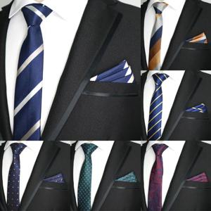 최신 넥타이 세트 스키니 6CM 망 넥타이 넥타이 남성용 Plaids Stripes Dot Jacquard Cravat Business Party Corbatas