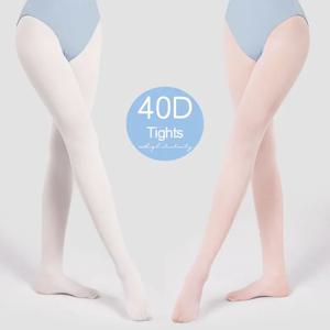 40D 발레 스타킹 여성용 발레 스타킹 여성용 팬티 스타킹 반투명 발 스타킹 매끄러운 발레 레깅스 댄스 스타킹
